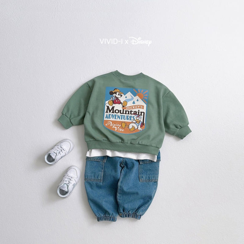 Vivid I - Korean Children Fashion - #stylishchildhood - D Half Sweatshirt - 4