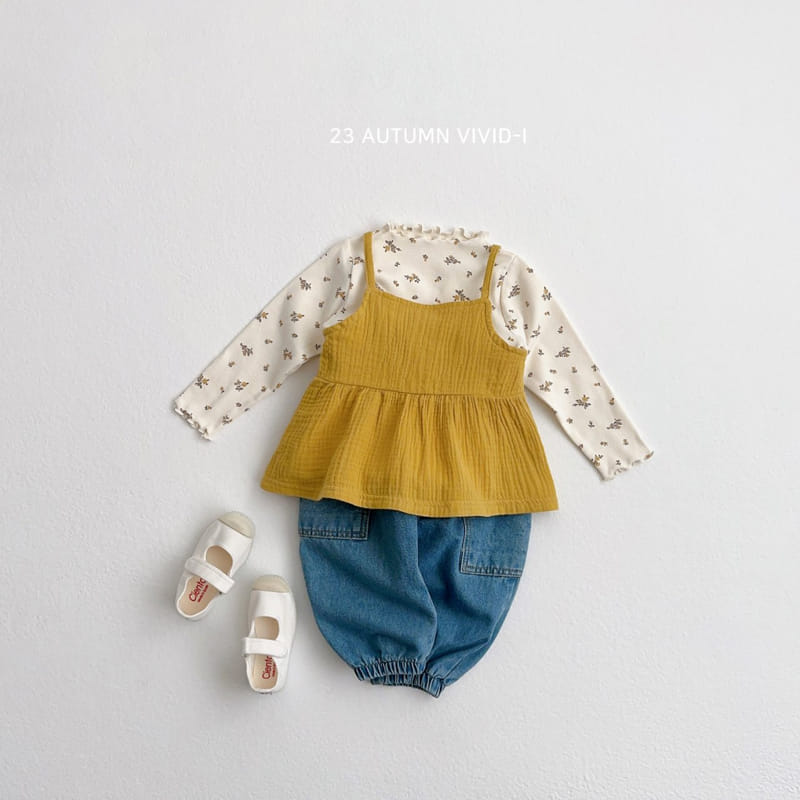 Vivid I - Korean Children Fashion - #childofig - Fall Yoru Bustier - 2