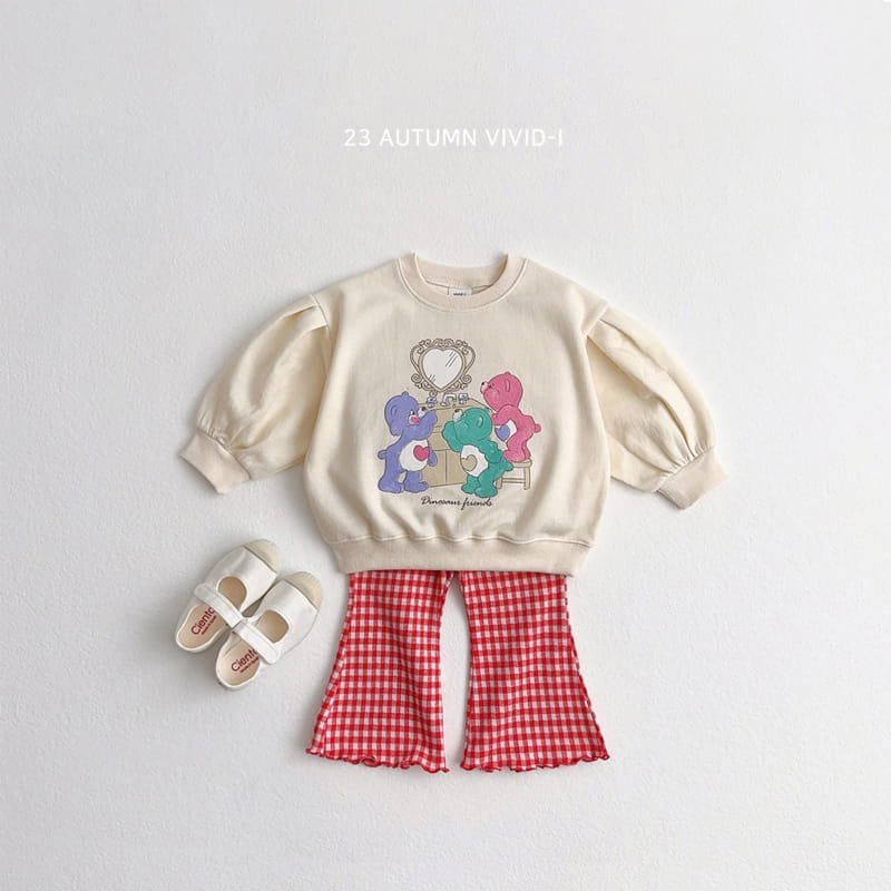 Vivid I - Korean Children Fashion - #childofig - Bear Sweatshirt - 4