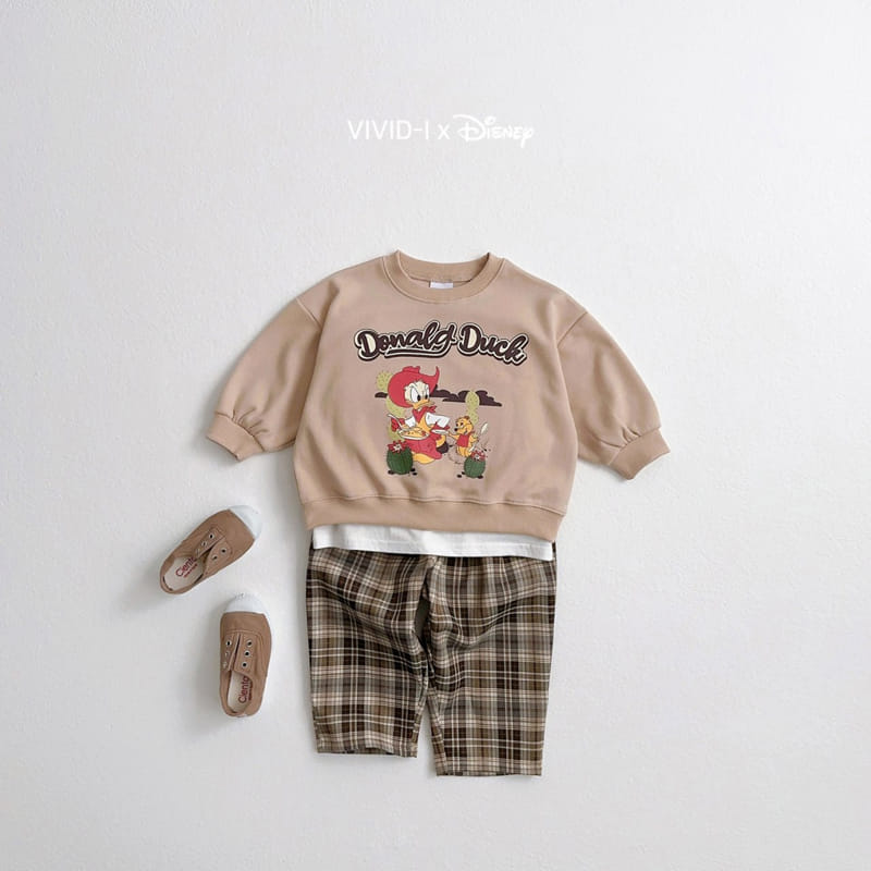 Vivid I - Korean Children Fashion - #designkidswear - Check Pants - 12