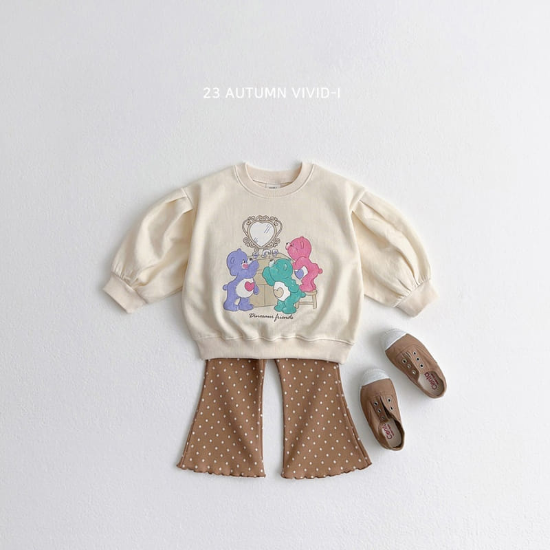 Vivid I - Korean Children Fashion - #designkidswear - Bear Sweatshirt - 5