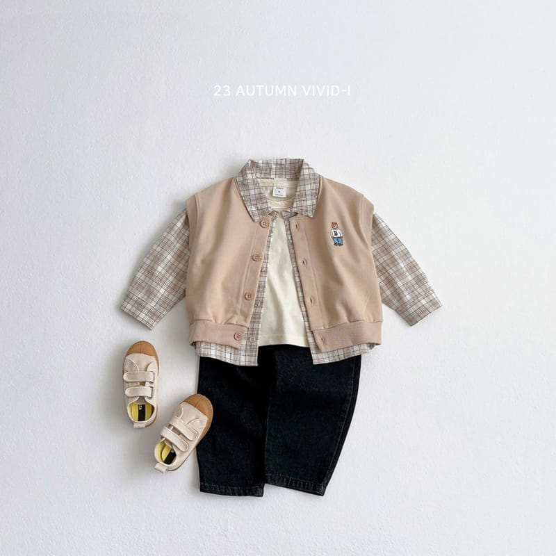 Vivid I - Korean Children Fashion - #designkidswear - Check Shirt - 8