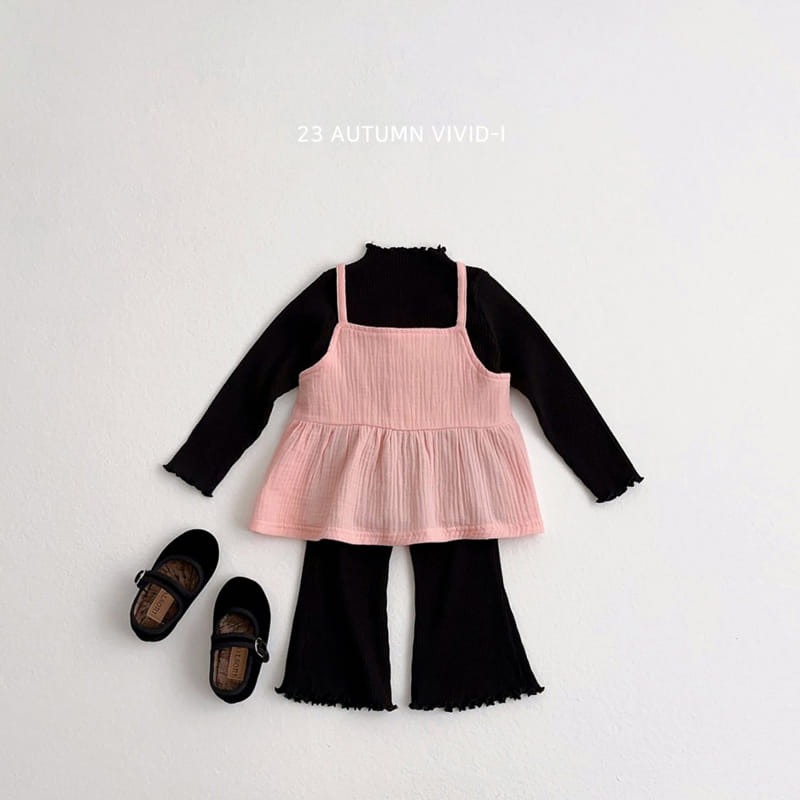 Vivid I - Korean Children Fashion - #designkidswear - Fall Rib Terry Tee - 5