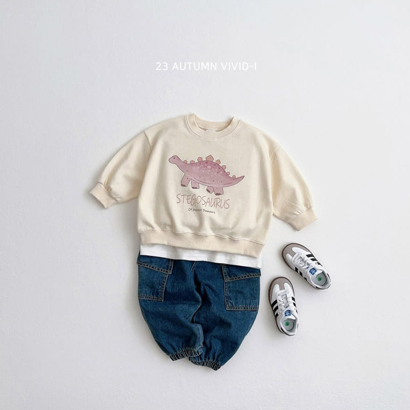 Vivid I - Korean Children Fashion - #discoveringself - Jurrasic Sweatshirt - 8