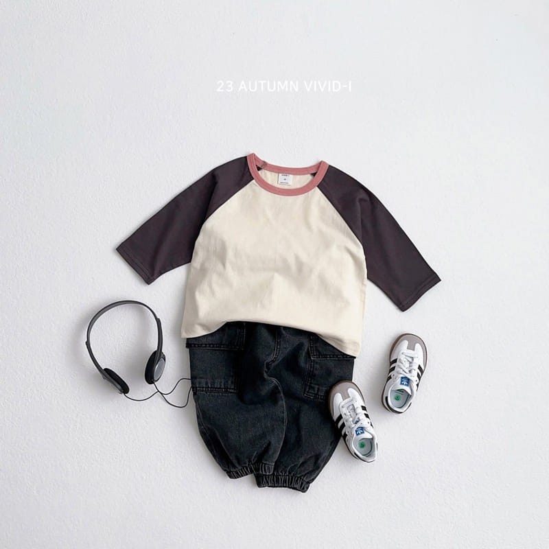 Vivid I - Korean Children Fashion - #discoveringself - Daily Tee - 12