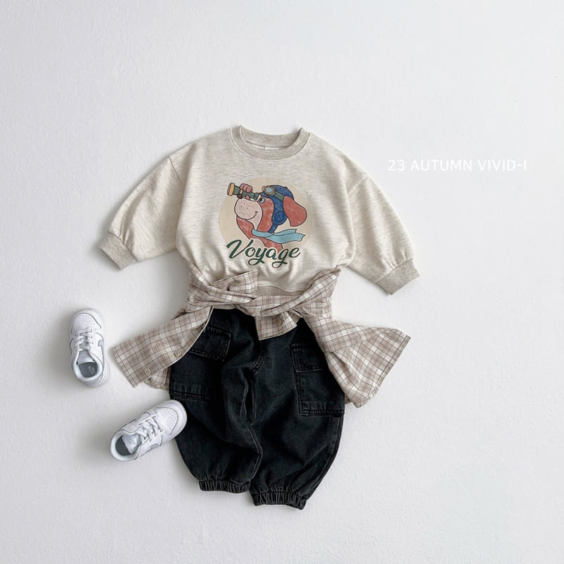 Vivid I - Korean Children Fashion - #discoveringself - Vintage Sweatshirt - 11