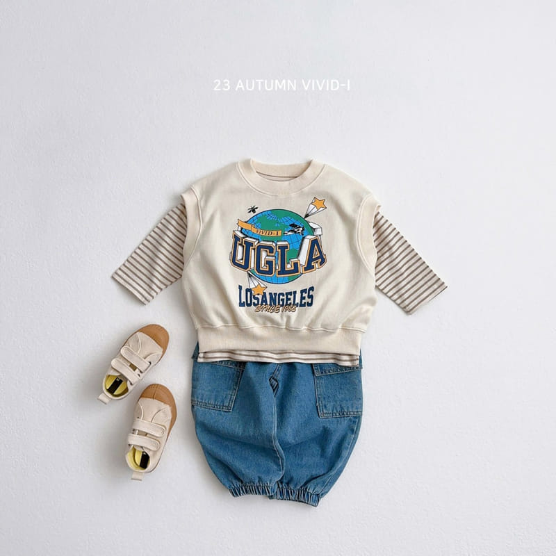 Vivid I - Korean Children Fashion - #discoveringself - Earth Vest Top Bottom Set - 11