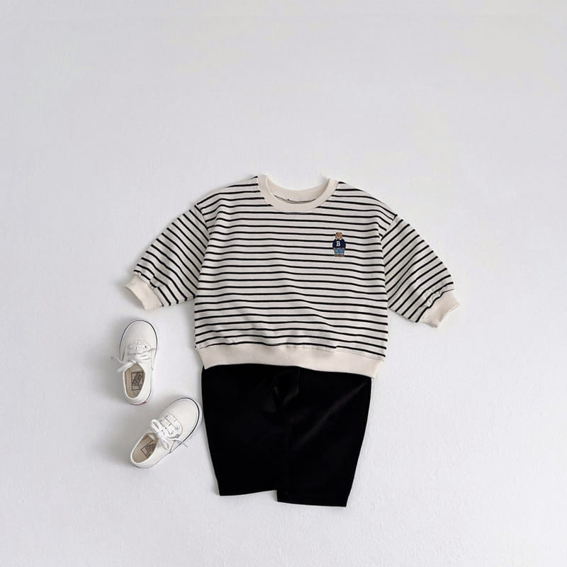 Vivid I - Korean Children Fashion - #discoveringself - Bear ST Top Bottom Set - 9