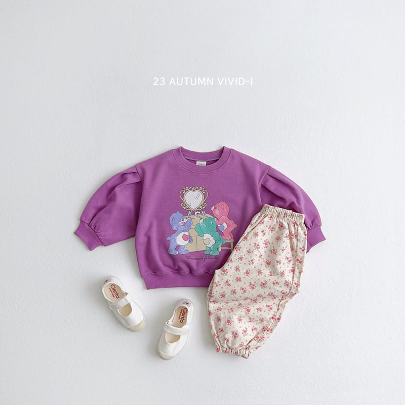 Vivid I - Korean Children Fashion - #fashionkids - Bear Sweatshirt - 7