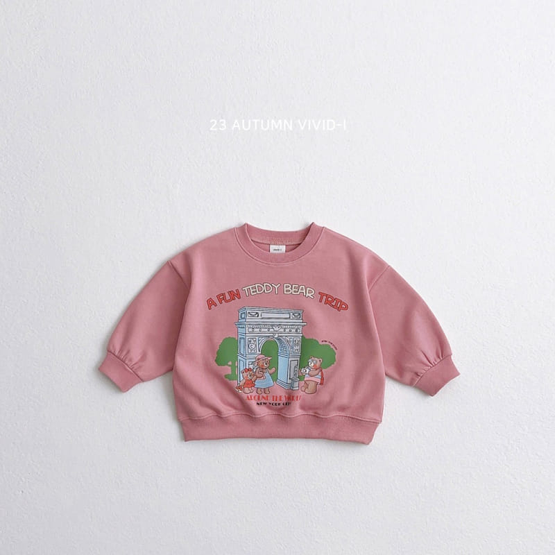 Vivid I - Korean Children Fashion - #kidsshorts - Paris Sweatshirt - 3