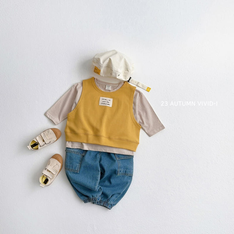 Vivid I - Korean Children Fashion - #kidsshorts - 23 Fall Tee - 3