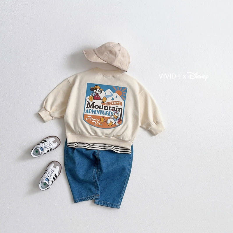 Vivid I - Korean Children Fashion - #kidsstore - D Half Sweatshirt - 10