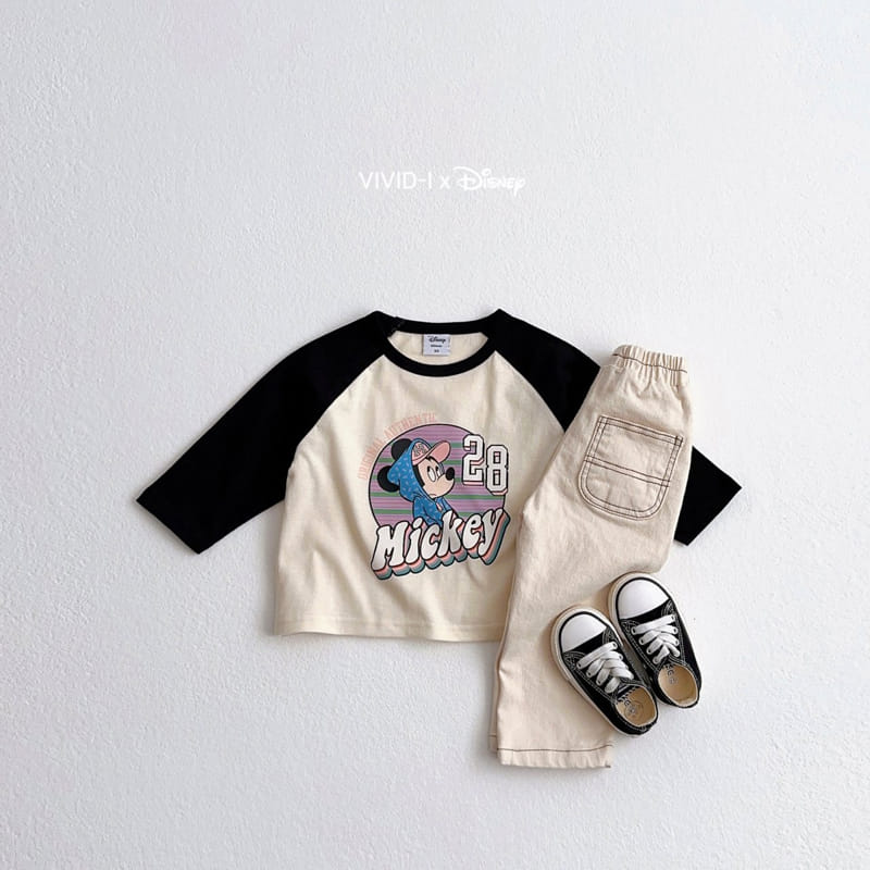 Vivid I - Korean Children Fashion - #littlefashionista - Stitch Pants - 8