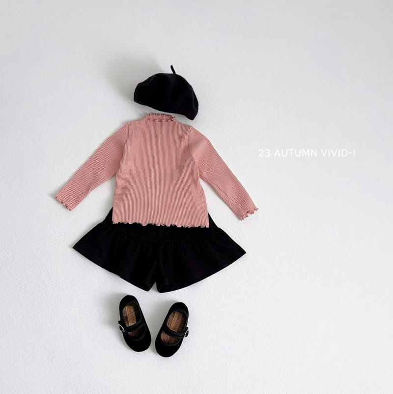 Vivid I - Korean Children Fashion - #littlefashionista - Fall Rib Terry Tee - 12