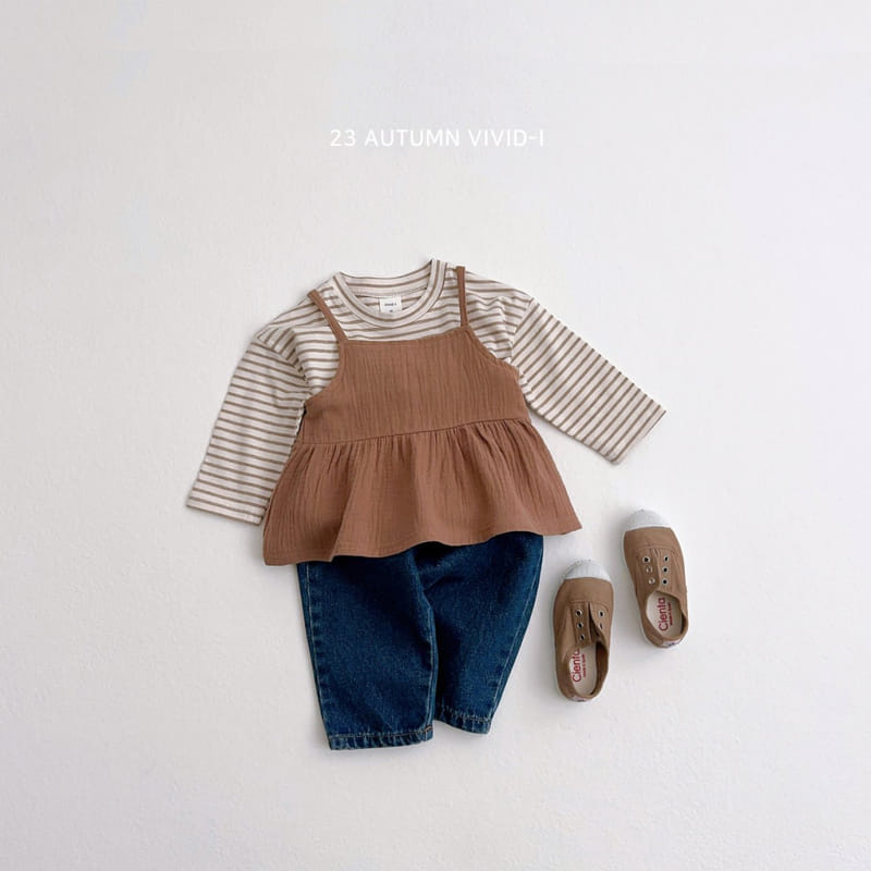 Vivid I - Korean Children Fashion - #littlefashionista - Fall Yoru Bustier - 11