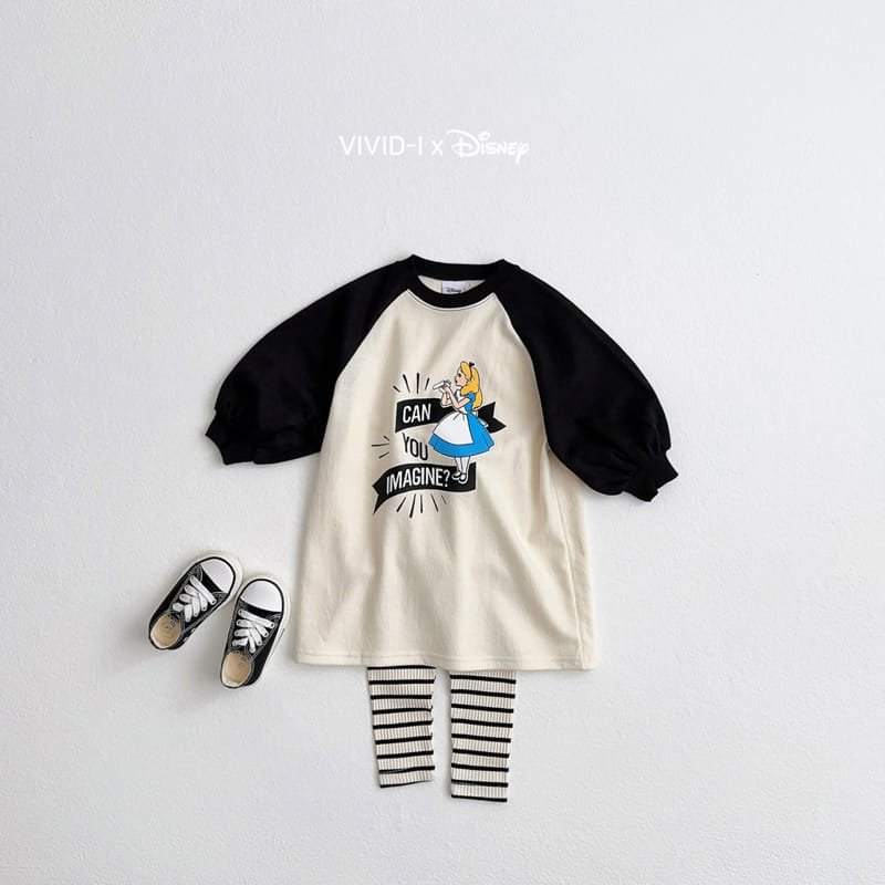 Vivid I - Korean Children Fashion - #magicofchildhood - Stripes Leggings - 5