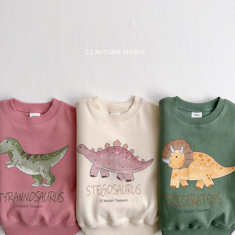 Vivid I - Korean Children Fashion - #magicofchildhood - Jurrasic Sweatshirt