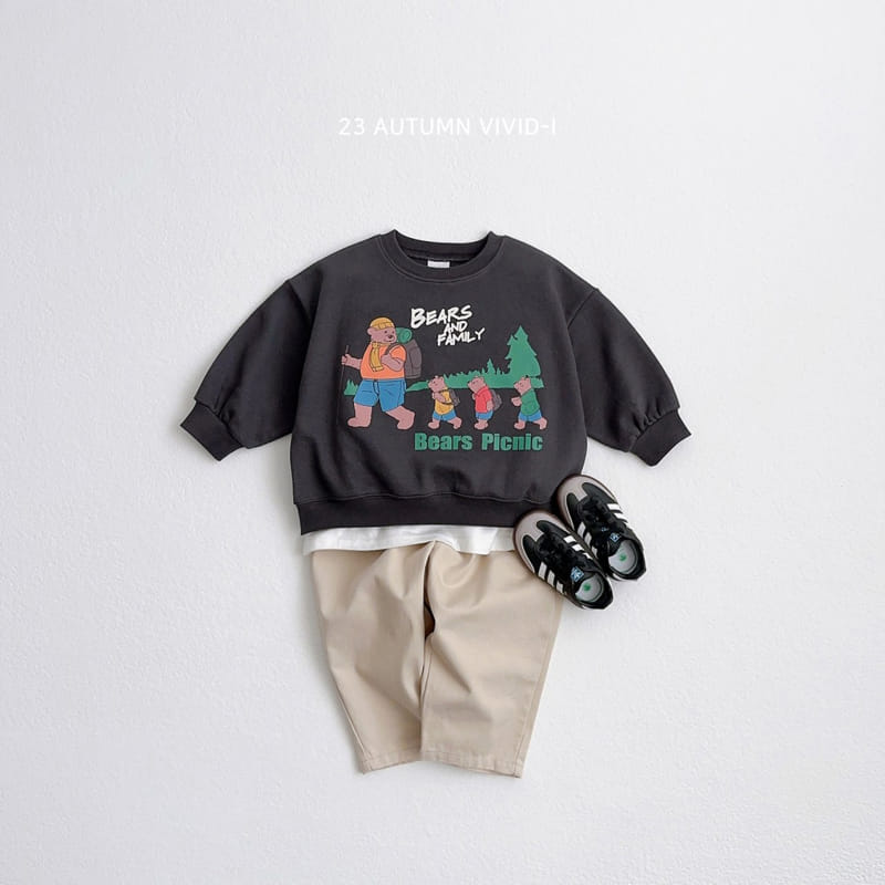 Vivid I - Korean Children Fashion - #magicofchildhood - Family Sweatshirt - 9