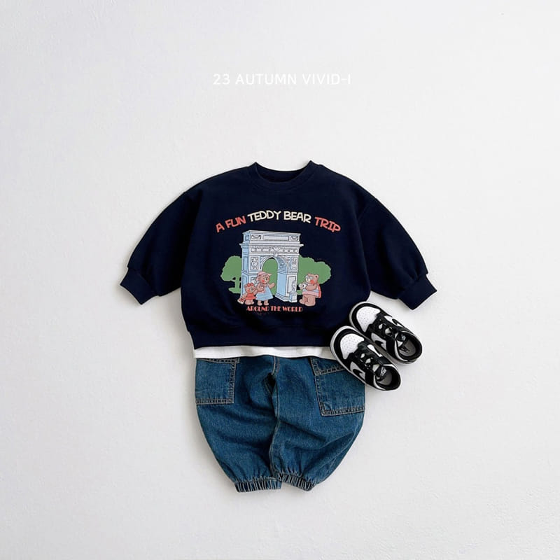 Vivid I - Korean Children Fashion - #magicofchildhood - Paris Sweatshirt - 8