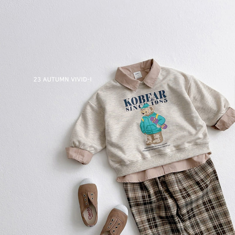 Vivid I - Korean Children Fashion - #magicofchildhood - Skete Sweatshirt - 10