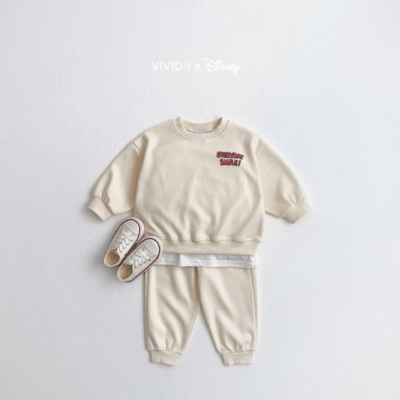 Vivid I - Korean Children Fashion - #magicofchildhood - D Every Top Bottom Set - 3