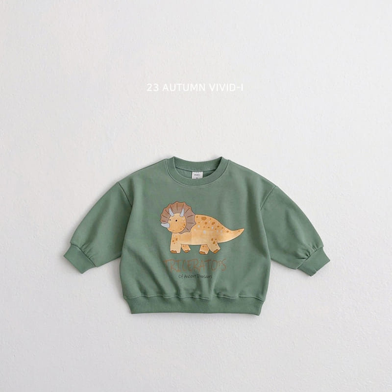 Vivid I - Korean Children Fashion - #minifashionista - Jurrasic Sweatshirt - 2