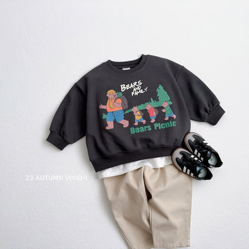 Vivid I - Korean Children Fashion - #minifashionista - Family Sweatshirt - 10