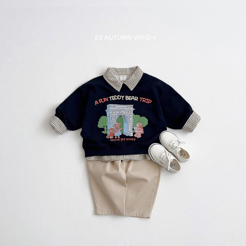 Vivid I - Korean Children Fashion - #minifashionista - Paris Sweatshirt - 9