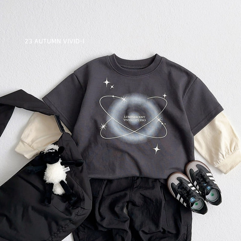 Vivid I - Korean Children Fashion - #minifashionista - Planet Layered Sweatshirt - 7