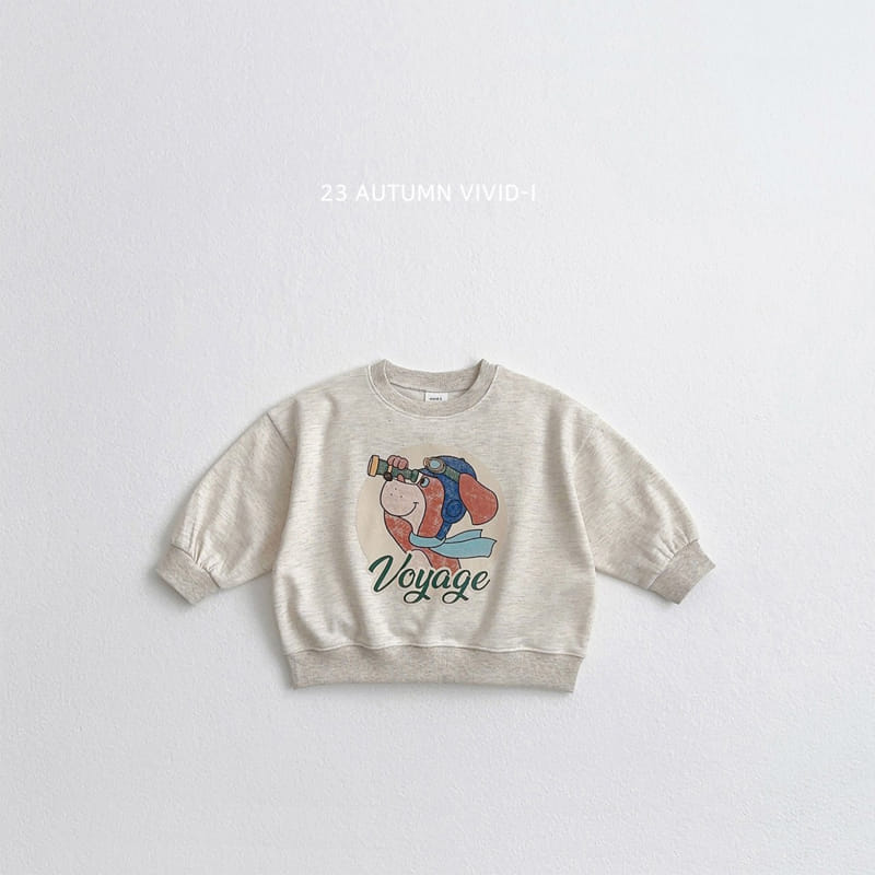 Vivid I - Korean Children Fashion - #minifashionista - Vintage Sweatshirt - 3