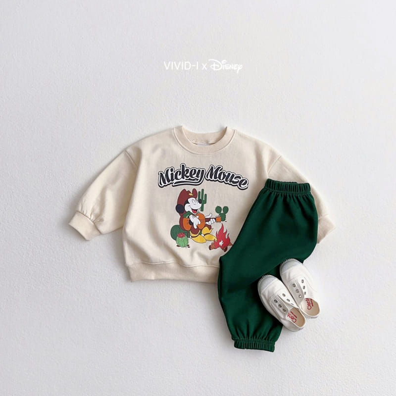 Vivid I - Korean Children Fashion - #minifashionista - D Cow Boy Sweatshirt - 12