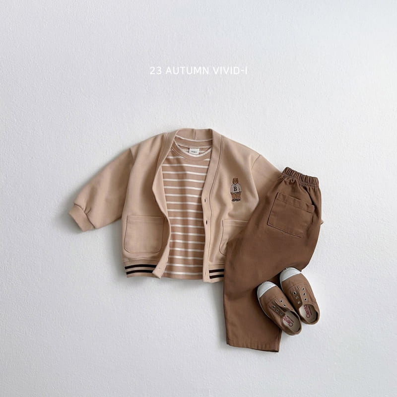 Vivid I - Korean Children Fashion - #minifashionista - Daily Stripes Tee - 6