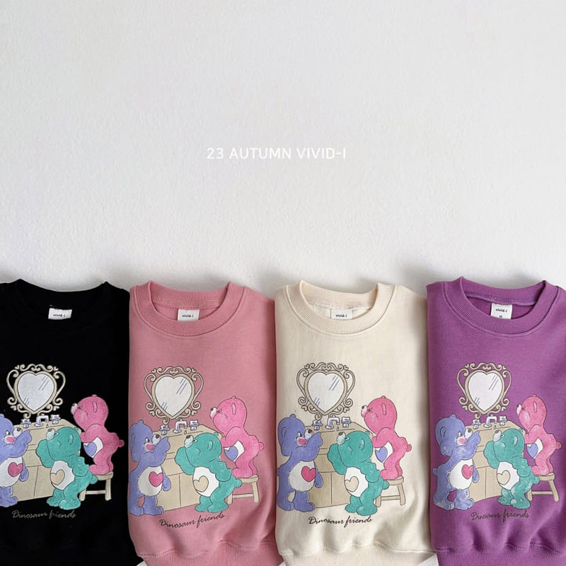 Vivid I - Korean Children Fashion - #prettylittlegirls - Bear Sweatshirt