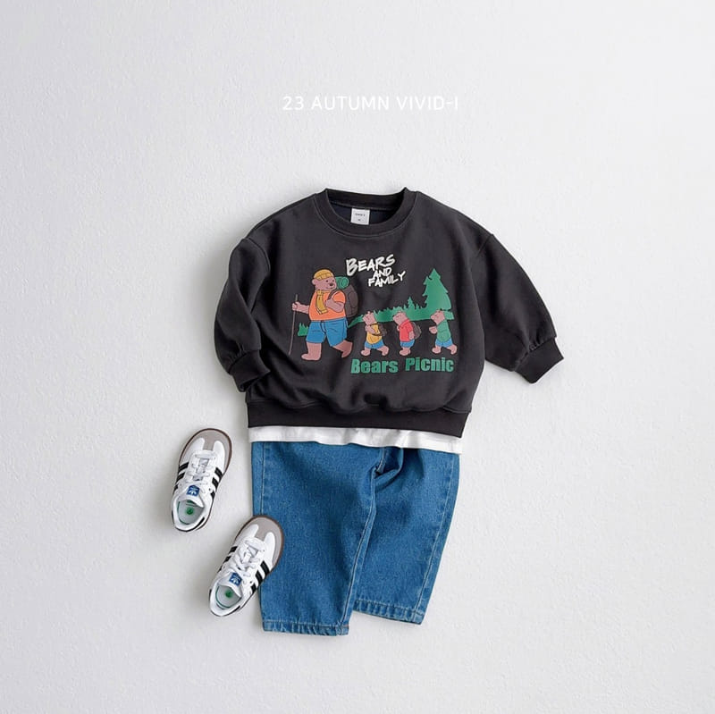 Vivid I - Korean Children Fashion - #prettylittlegirls - Family Sweatshirt - 11