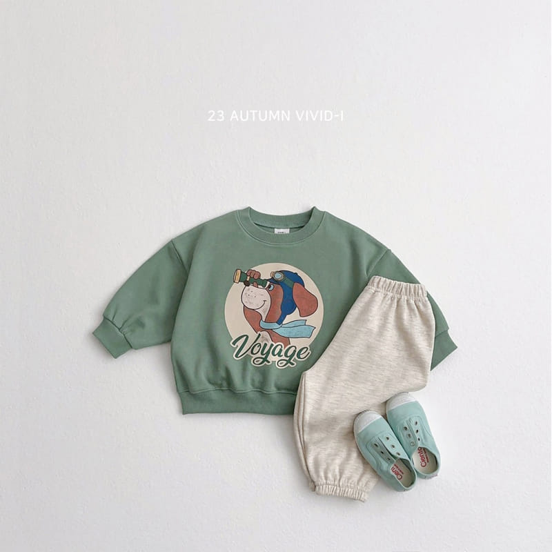 Vivid I - Korean Children Fashion - #minifashionista - Vintage Sweatshirt - 4