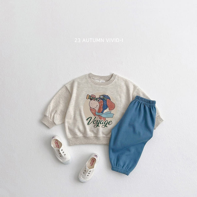 Vivid I - Korean Children Fashion - #stylishchildhood - Vintage Sweatshirt - 7