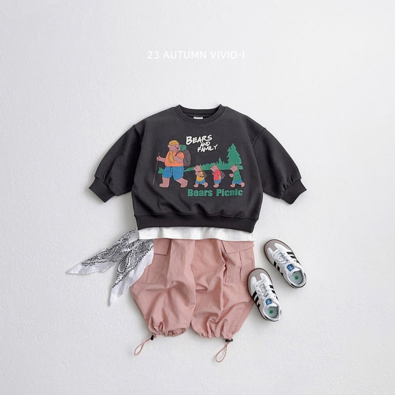 Vivid I - Korean Children Fashion - #todddlerfashion - Family Sweatshirt - 12