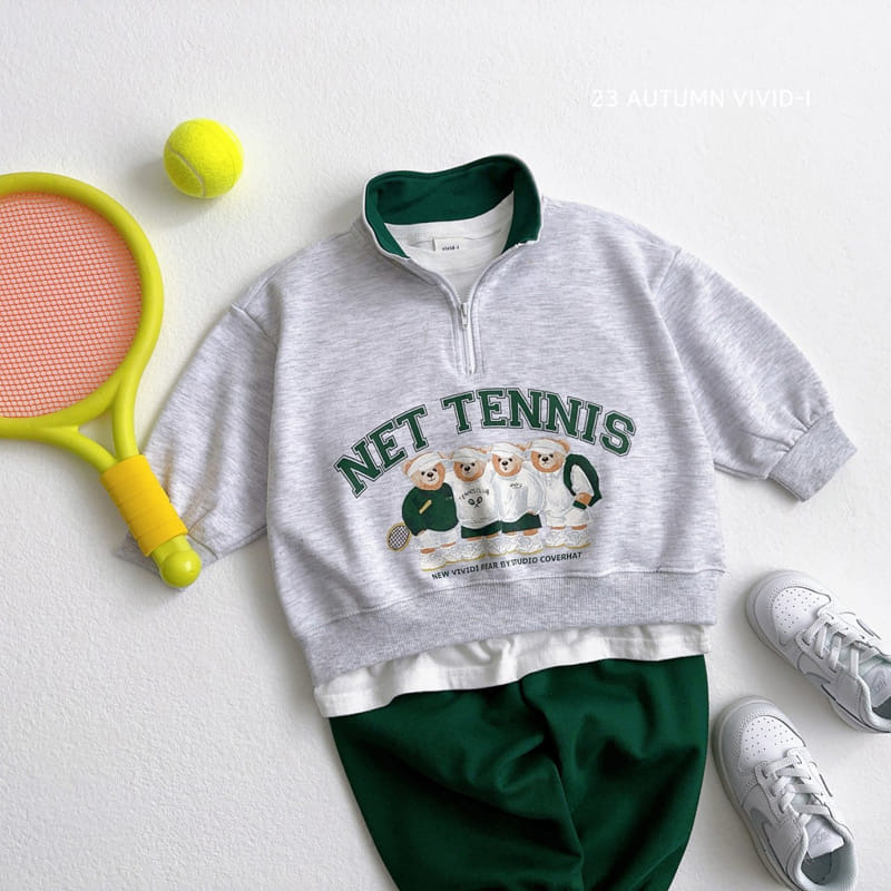 Vivid I - Korean Children Fashion - #toddlerclothing - Tennis Anorak Top Bottom Set - 5