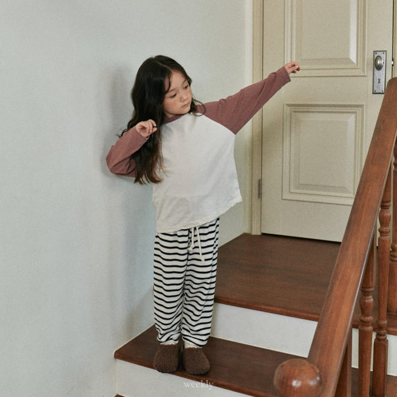 Weekly - Korean Children Fashion - #fashionkids - Terry Pants - 11