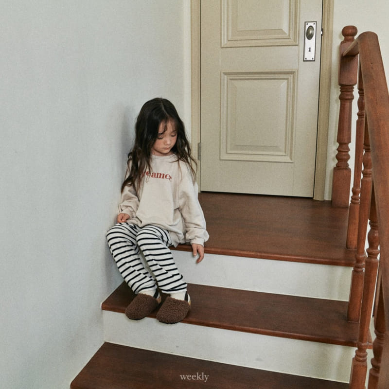 Weekly - Korean Children Fashion - #prettylittlegirls - Terry Pants - 3