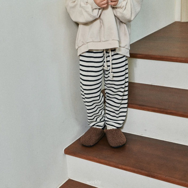 Weekly - Korean Children Fashion - #stylishchildhood - Terry Pants - 6