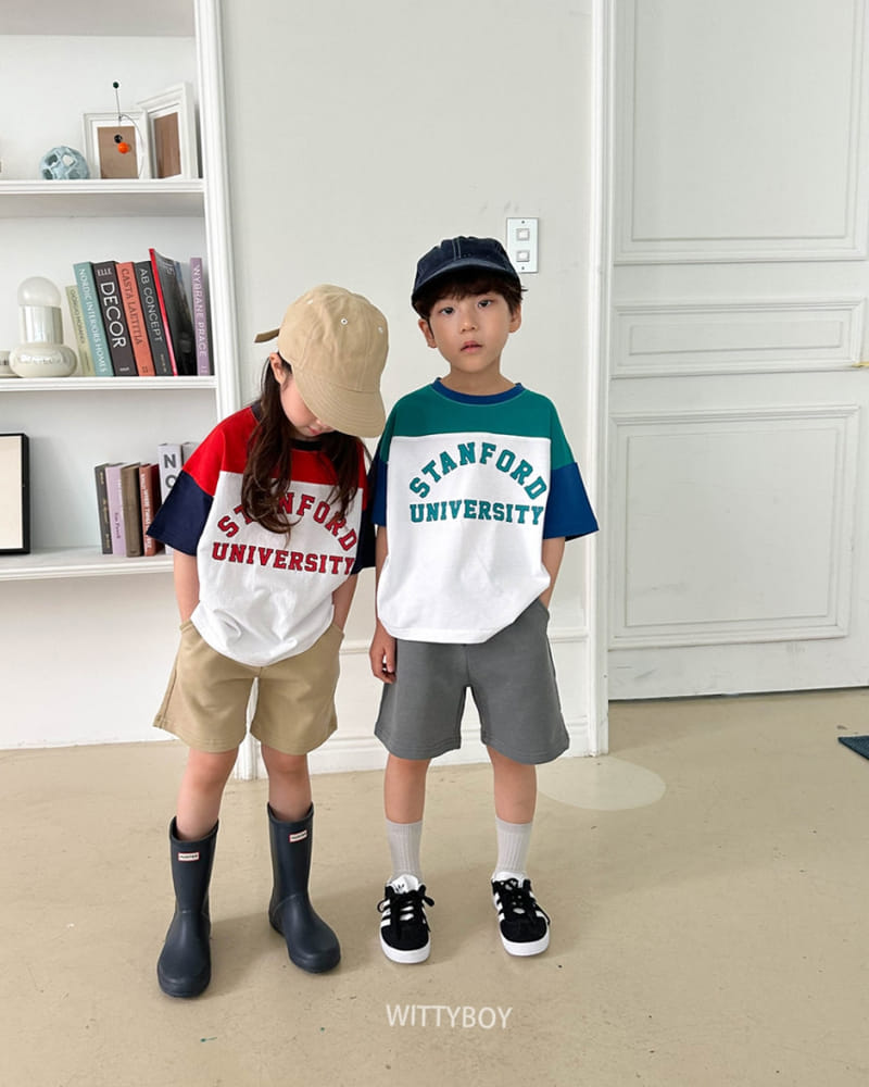 Witty Boy - Korean Children Fashion - #Kfashion4kids - Mono Stitch CAP - 3