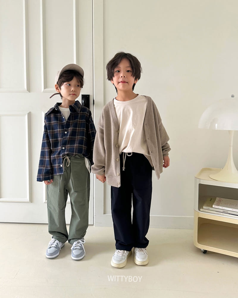 Witty Boy - Korean Children Fashion - #Kfashion4kids - Latte Tyee - 11