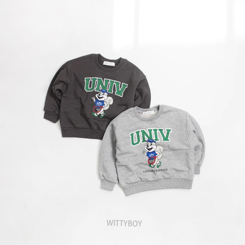 Witty Boy - Korean Children Fashion - #Kfashion4kids - Sqirrel Sweatshirt - 10