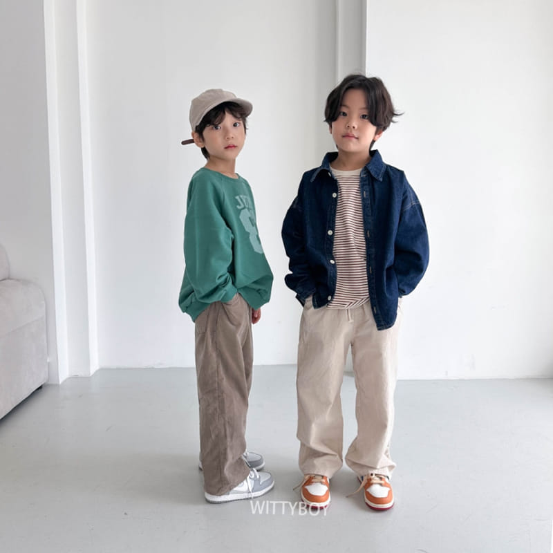 Witty Boy - Korean Children Fashion - #Kfashion4kids - Mono Pants - 5