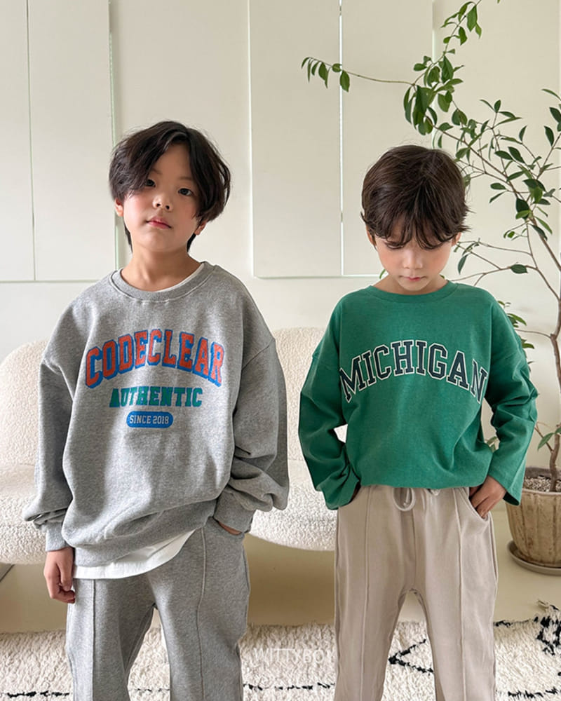 Witty Boy - Korean Children Fashion - #childofig - Michigan Tee - 10