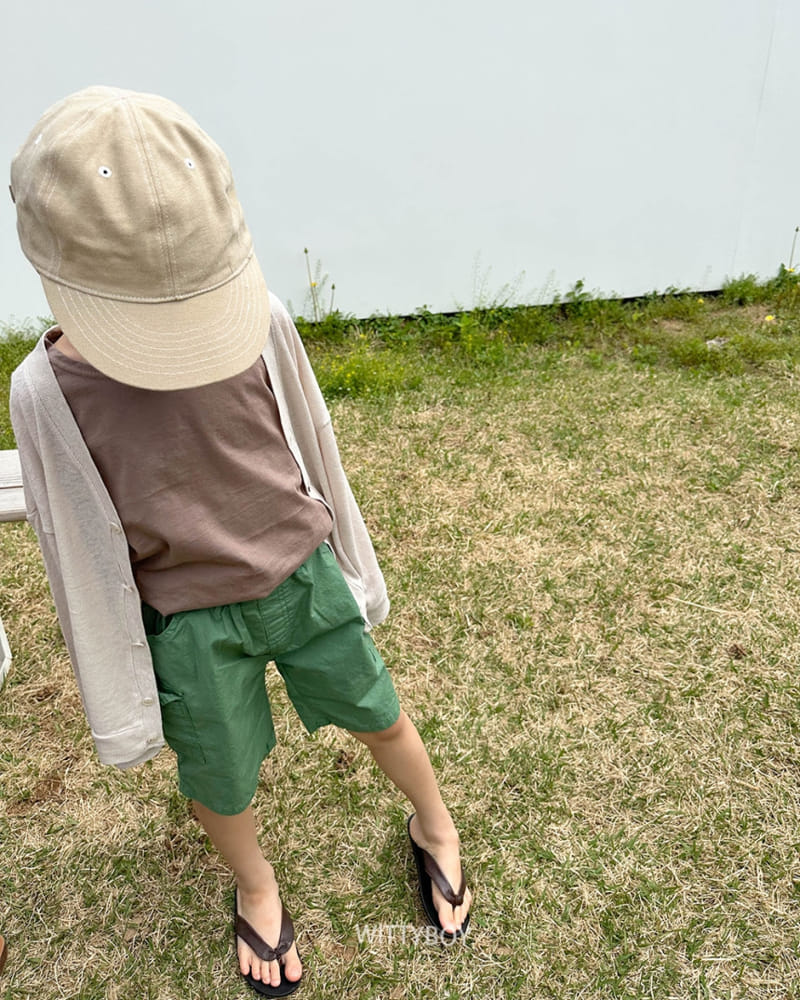 Witty Boy - Korean Children Fashion - #childofig - Mono Stitch CAP - 9