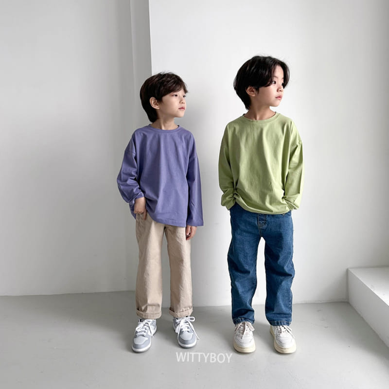 Witty Boy - Korean Children Fashion - #childofig - Roy Span Tee - 5