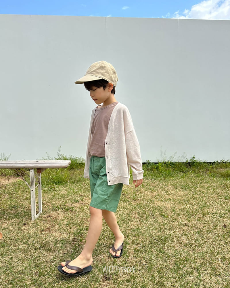 Witty Boy - Korean Children Fashion - #childrensboutique - Mono Stitch CAP - 10