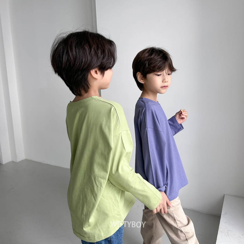 Witty Boy - Korean Children Fashion - #childrensboutique - Roy Span Tee - 6